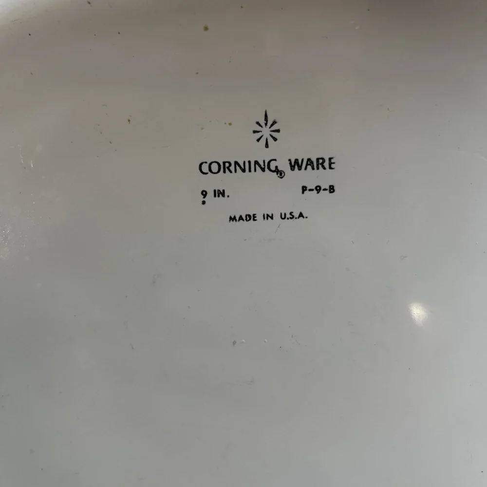 Corning Ware Blue Cornflower Casserole P-9-B  9